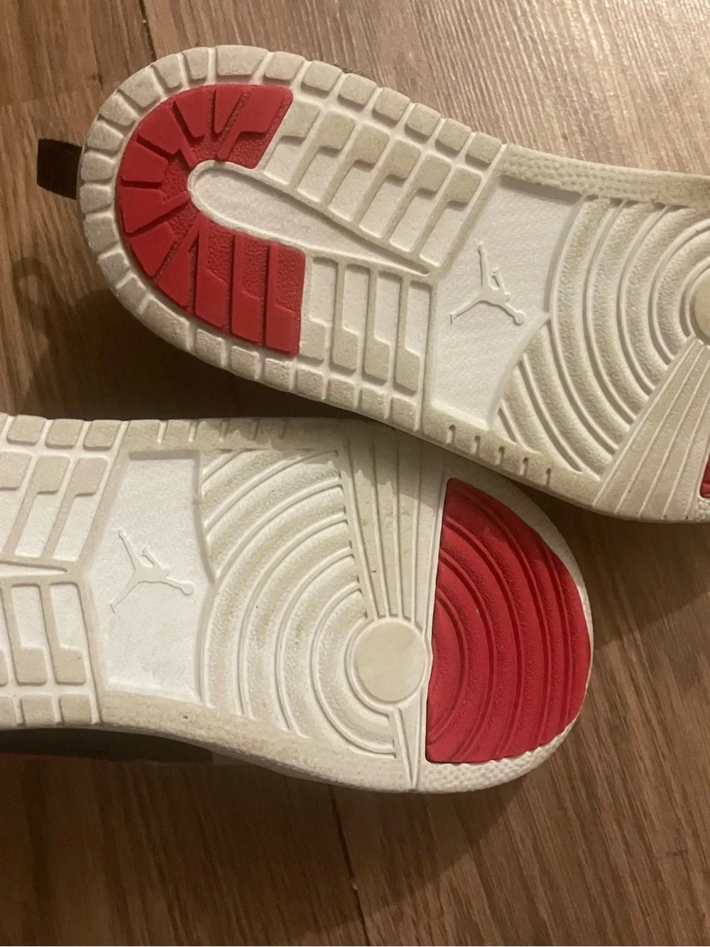 Jordan Kids Sneakers in Black, Gray & Red